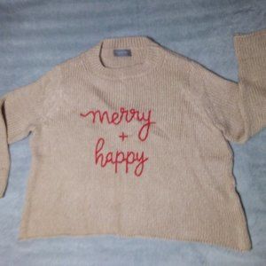 Wooden Ships Merry and Bright Sweater